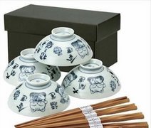 Maneki Neko Porselen Yemek Takımı